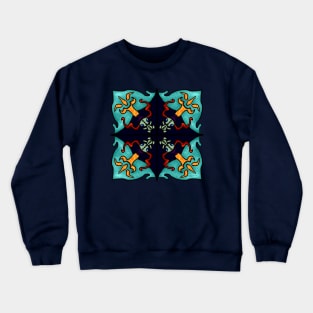 Voodoo Dolly Mandala Crewneck Sweatshirt